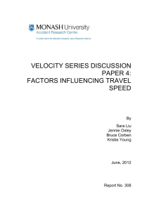 velocity series discussion paper 4: factors