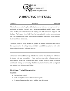 parenting matters - Christine Kutzner