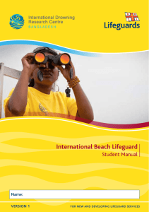 international Beach lifeguard