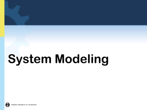System modeling 1/2