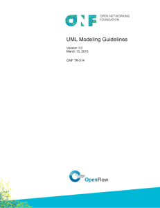 UML Modeling Guidelines 1.0
