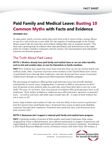 Paid Family and Medical Leave: Busting 10 Common Myths with