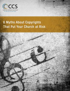 6 Myths About Copyrights That Put Your Church At Risk