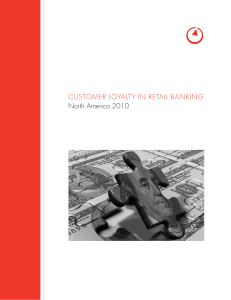 Bain report customer loyalty in retail banking.qxd
