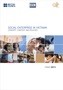 social enterprise in vietnam