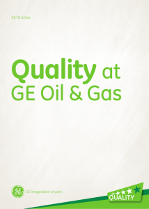 GE Oil & Gas Quality Manual 13 MB