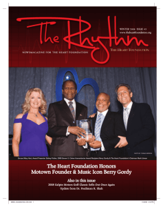 The Heart Foundation Honors Motown Founder & Music Icon Berry