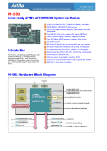 M-501 Hardware Black Diagram