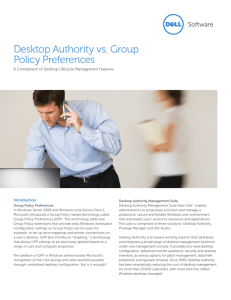 Desktop Authority vs. Group Policy Preferences