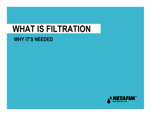 what is filtration