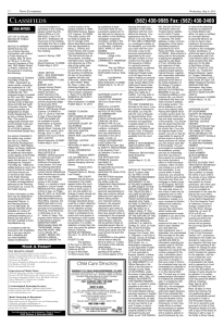 Local News Local News Classifieds