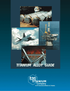 titanium alloy guide