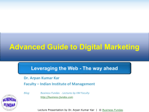 Advanced Guide to Digital Marketing