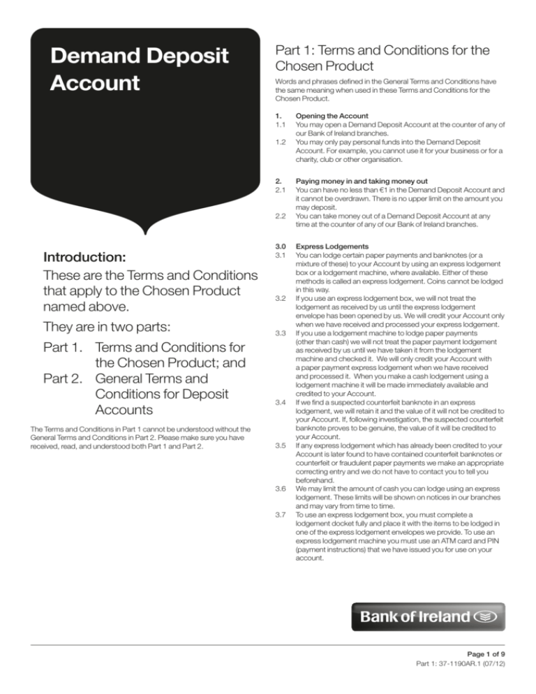 demand-deposit-account