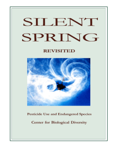 Silent Spring Revisited - Center for Biological Diversity