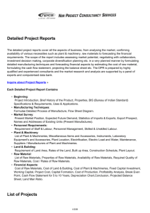 Detailed Project Reports - NIIR Project Consultancy Services