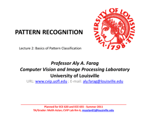 Pattern Recognion - CVIP Lab
