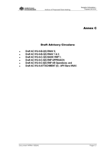 Annex C - Civil Aviation Safety Authority