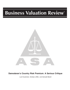 Business Valuation Review - fu
