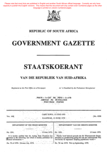 Act 70 of 1979 - South African Government