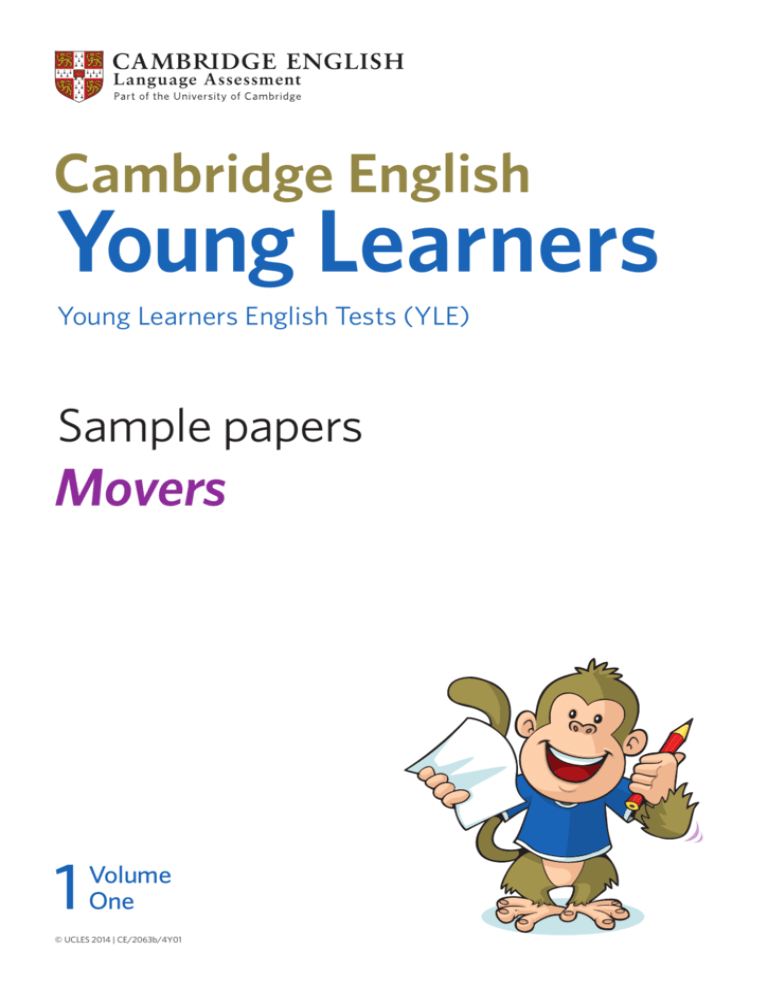 Cambridge English Movers Worksheets Pdf