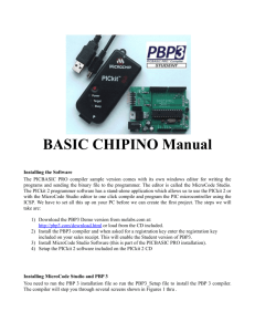 BASIC CHIPINO Manual