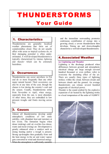 thunderstorms - Fiji Meteorological Service