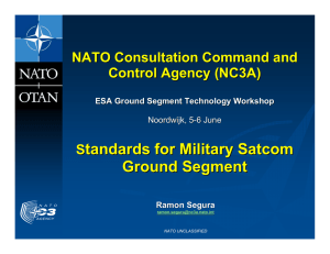 Standards for Military Satcom Ground Segment