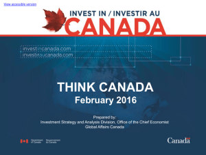 Invest in Canada - Think Canada