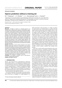 bioinformatics original paper