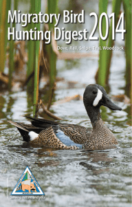 2014 Migratory Bird Hunting Digest