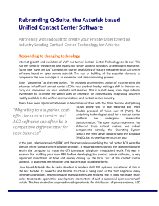 Rebranding Q-Suite, the Asterisk based Unified Contact Center