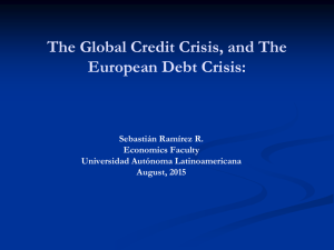 The Global Credit Crisis. - Universidad Autónoma Latinoamericana