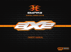 Empire Empire AXE Manual