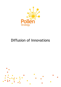 Diffusion of Innovations