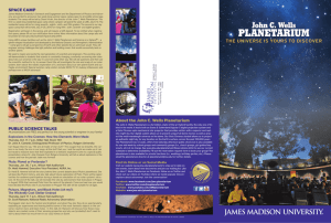 planetarium - James Madison University