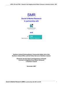 Social & Market Research In partnership with and