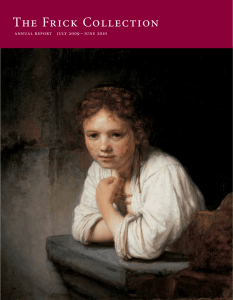 Annual Report - The Frick Collection