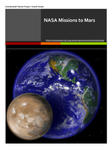 NASA MIssions to Mars (links and summaries)