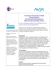 AVDS Case Study TU Delft - Infosight Solutions Corp