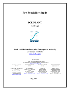 Pre-Feasibility Study