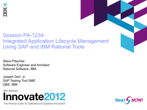 IBM Innovate 2010 Session Track Template