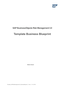 Template Business Blueprint