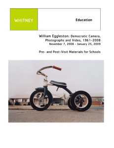 William Eggleston - Whitney Museum of American Art