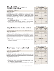 colgate-palmolive (india) limited
