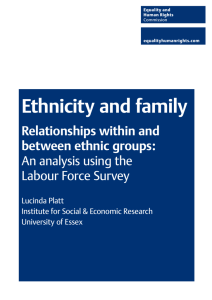 Ethnicity and Family - Equality and Human Rights Commission