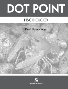 HSC BIOLOGY - Science Press