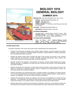 Biology 1010 (syllabus) Su14 MTW 01