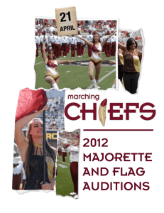 Majorette Flag Aud Info 2012