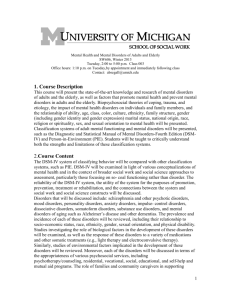 The University Of Michigan School of Social Work